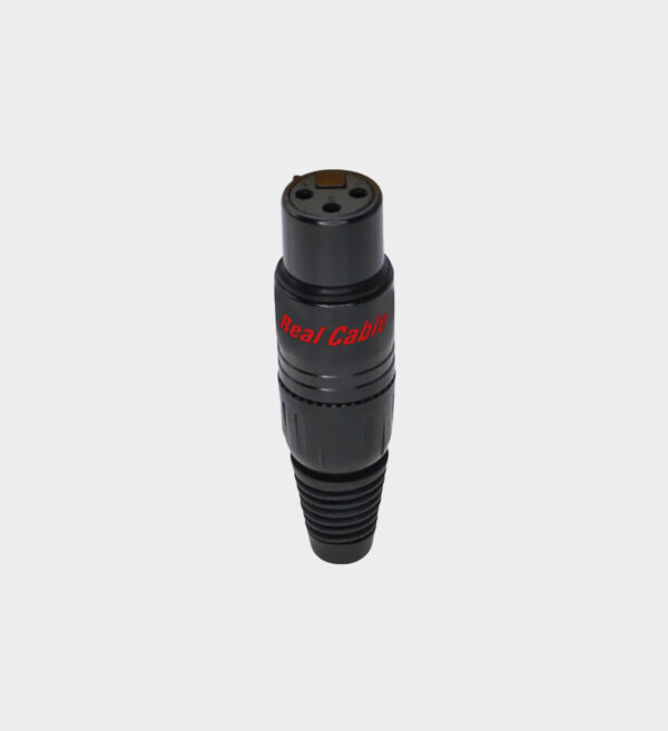Fiche XLR Femelle Real Cable XLR6404