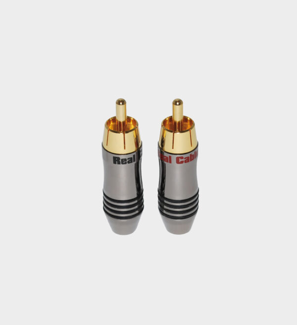 Fiches RCA mâles / 2 couleurs Real Cable R6872