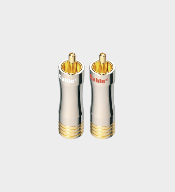 Fiches RCA mâles / 2 couleurs Real Cable R6619
