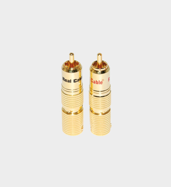Fiches RCA mâles / 2 couleurs Real Cable R6913