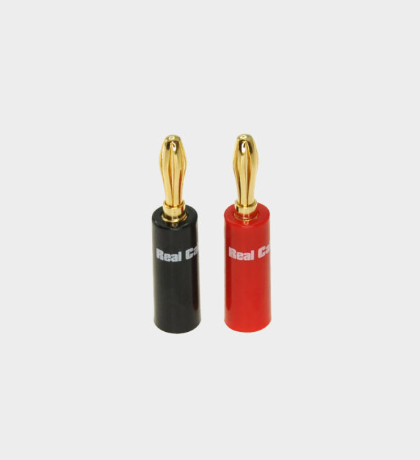 Fiches banane à visser Real Cable B6020
