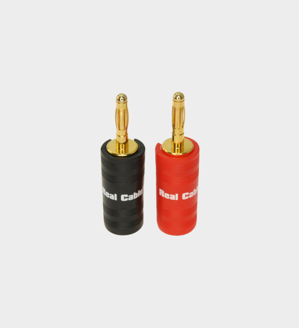 Fiches banane à visser Real Cable B6932