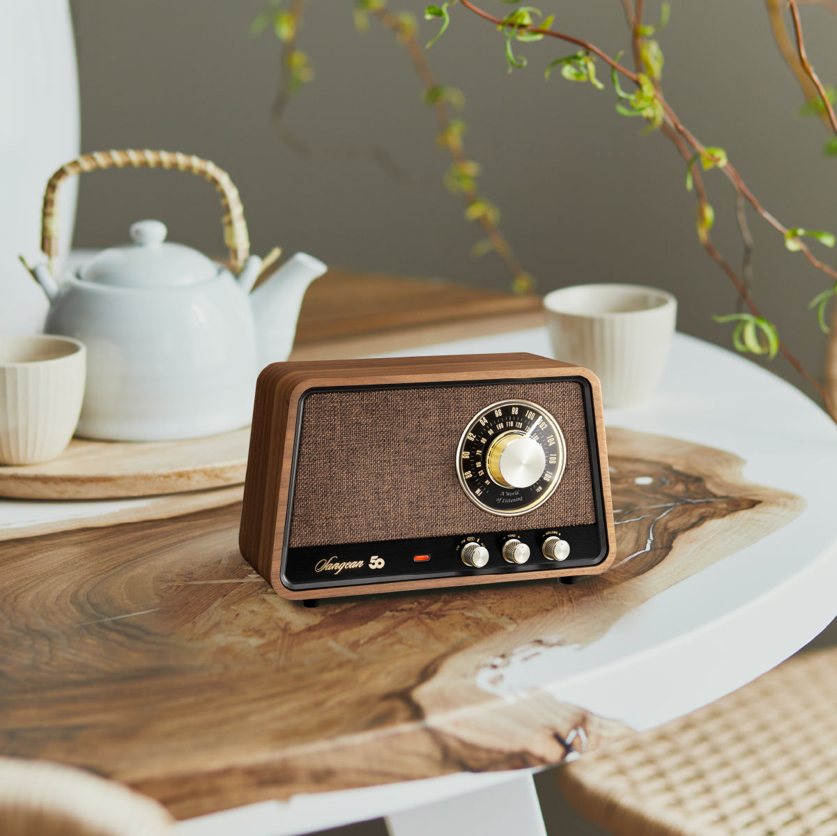 SANGEAN - WR-101 / Radio AM/FM/Bluetooth/AUX / Anniversary – Image 8